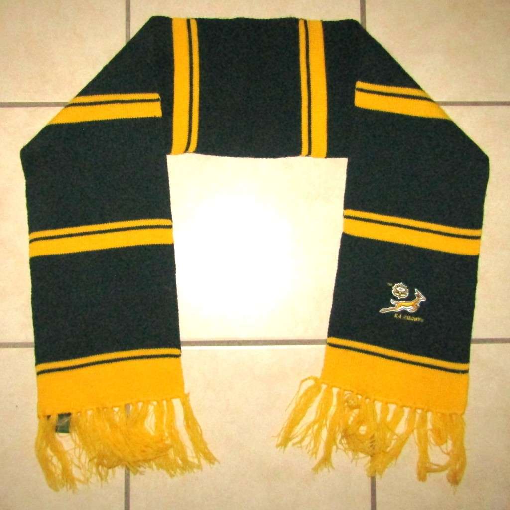 Old Springbok Rugby Supporter Scarf