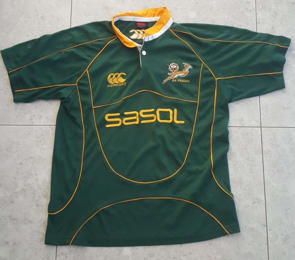 Old Springbok Rugby Jersey - Medium Size