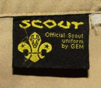 SA Boy Scouts Shirt with 13 Patch Badges