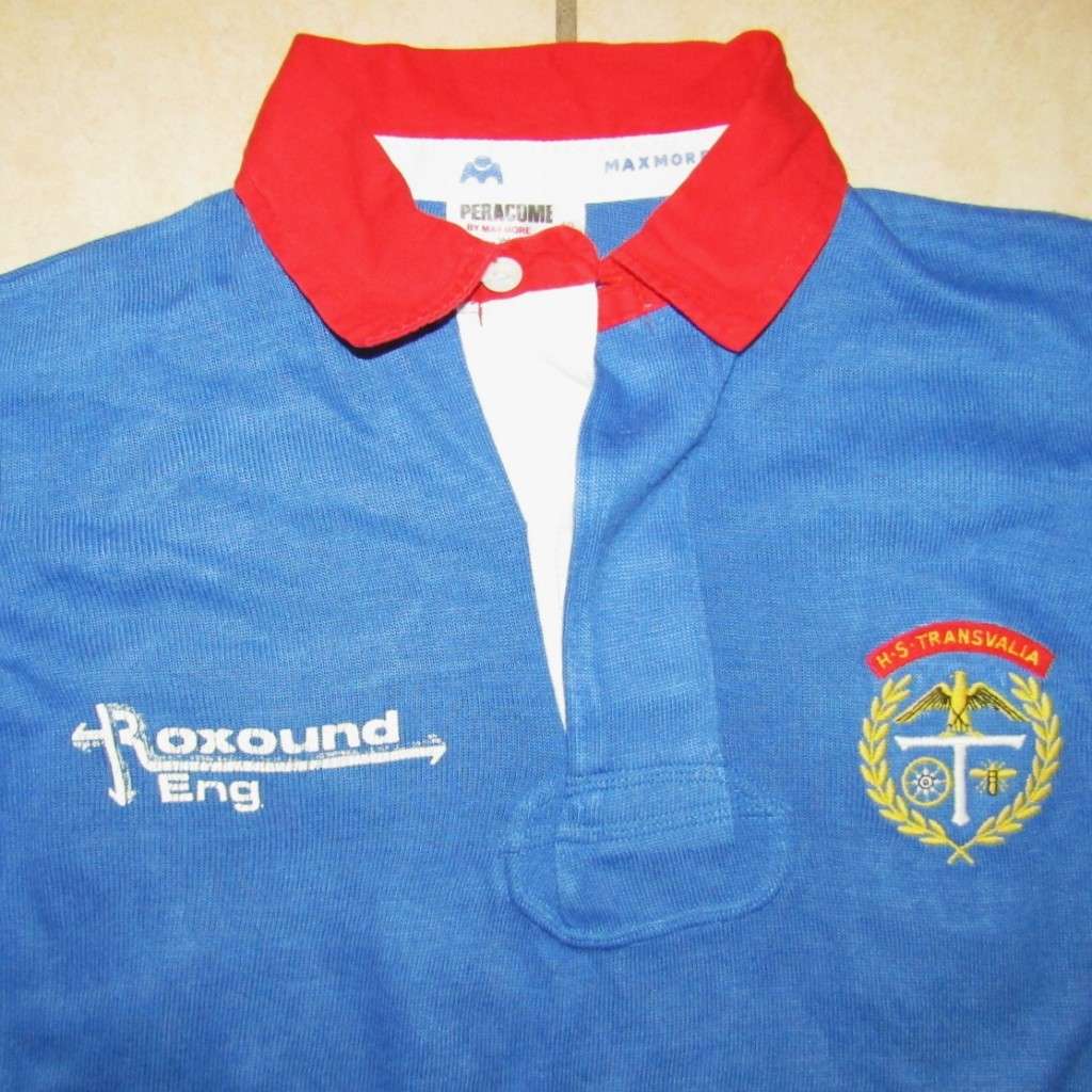 Old HS Transvalia Long Sleeve Number 18 Players Rugby Jersey