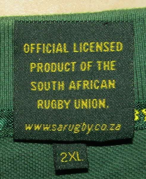 Old Springbok Rugby Shirt - Size 2XL
