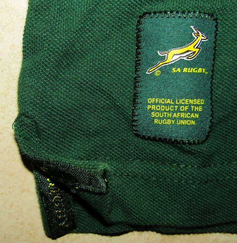 Old Springbok Rugby Shirt - Size 2XL