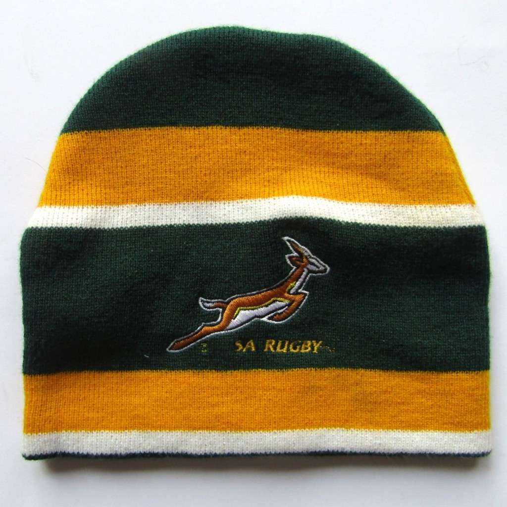 Old Springbok Rugby Beanie Cap