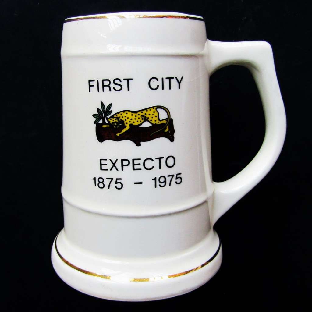 1975 SADF First City Regiment Beer Mug