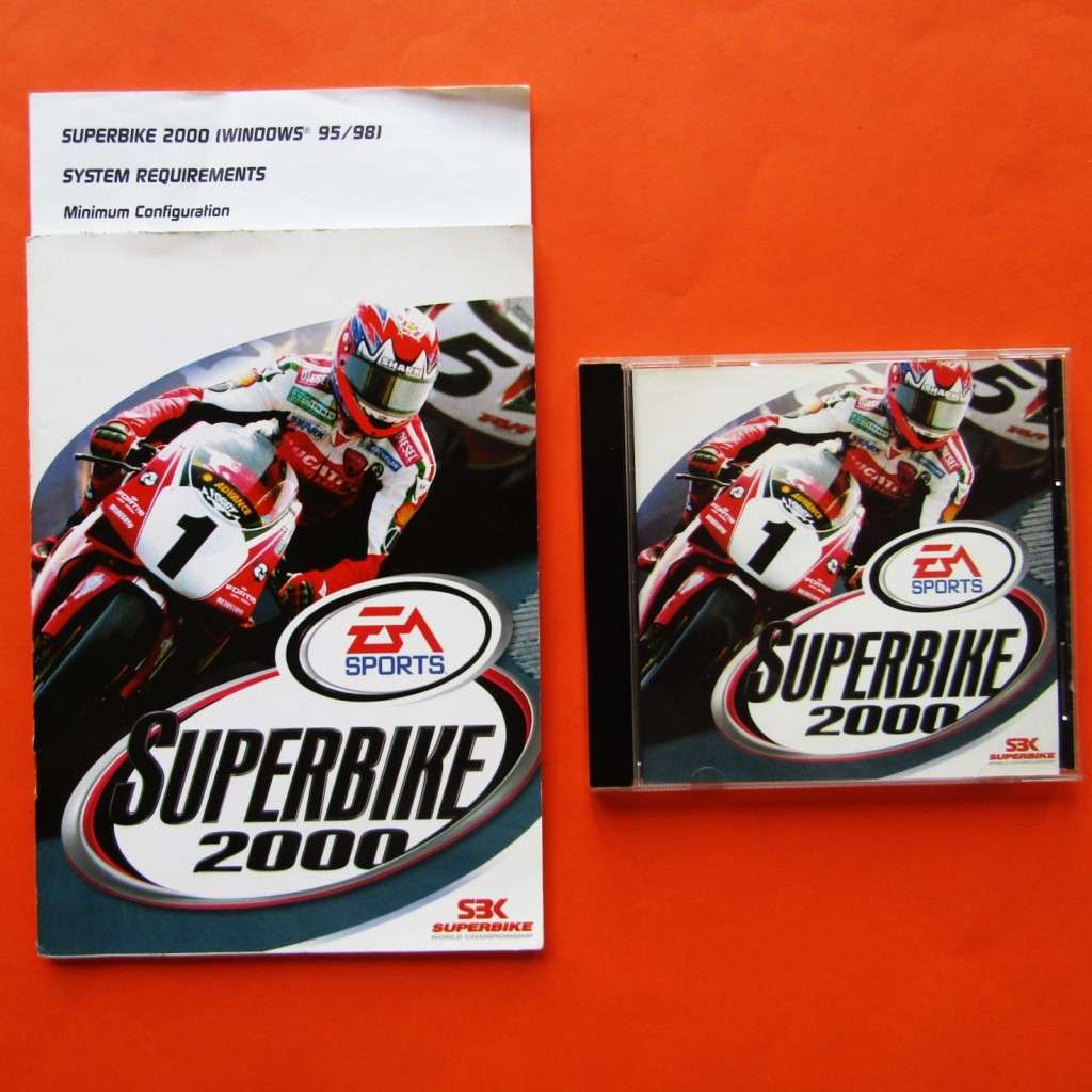 Superbike 2000 - PC Game and Manuals