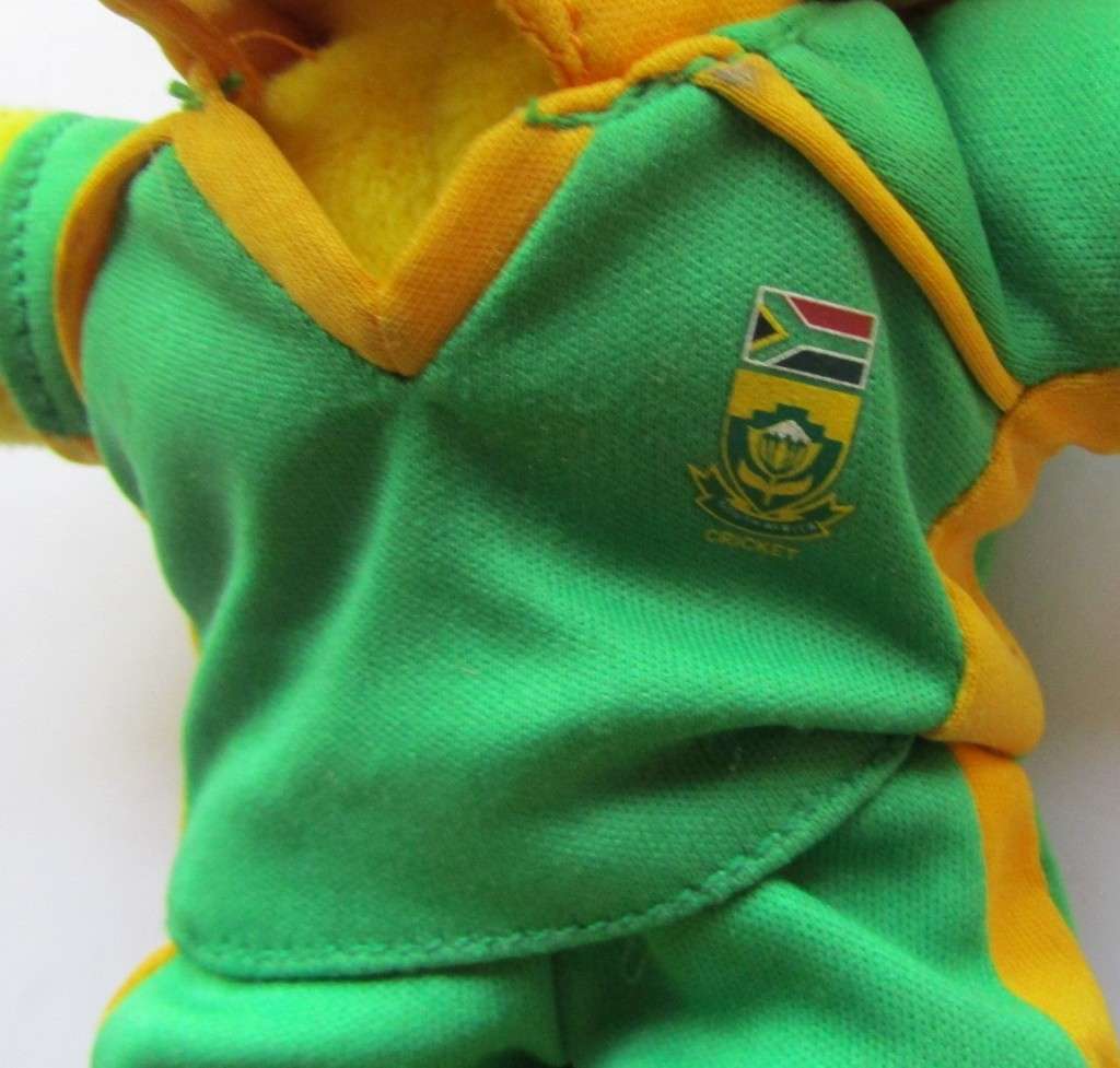 Old Proteas Cricket Mascot Doll