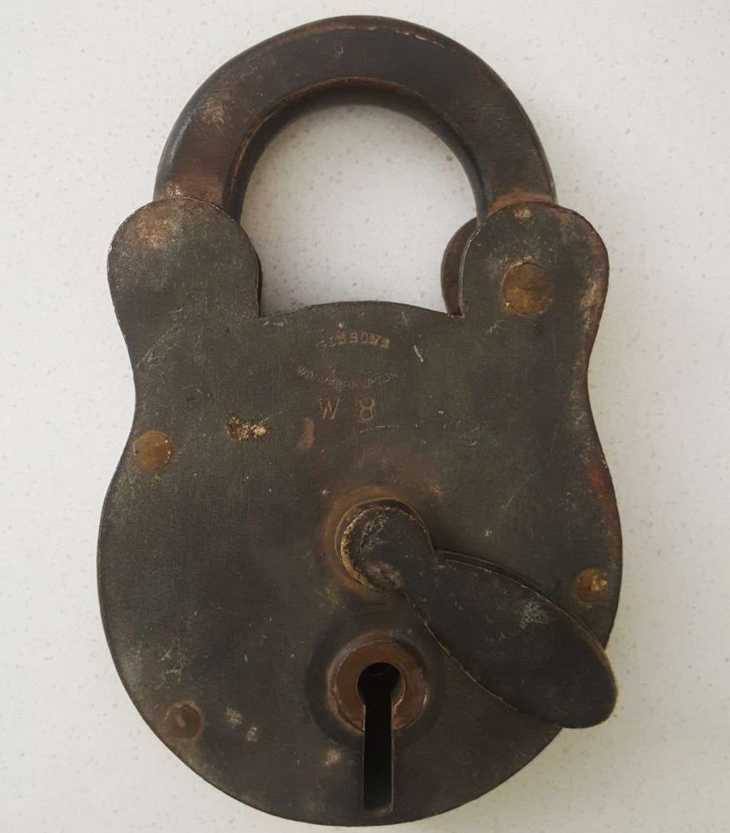 Vintage Large Heavy Brass Padlock