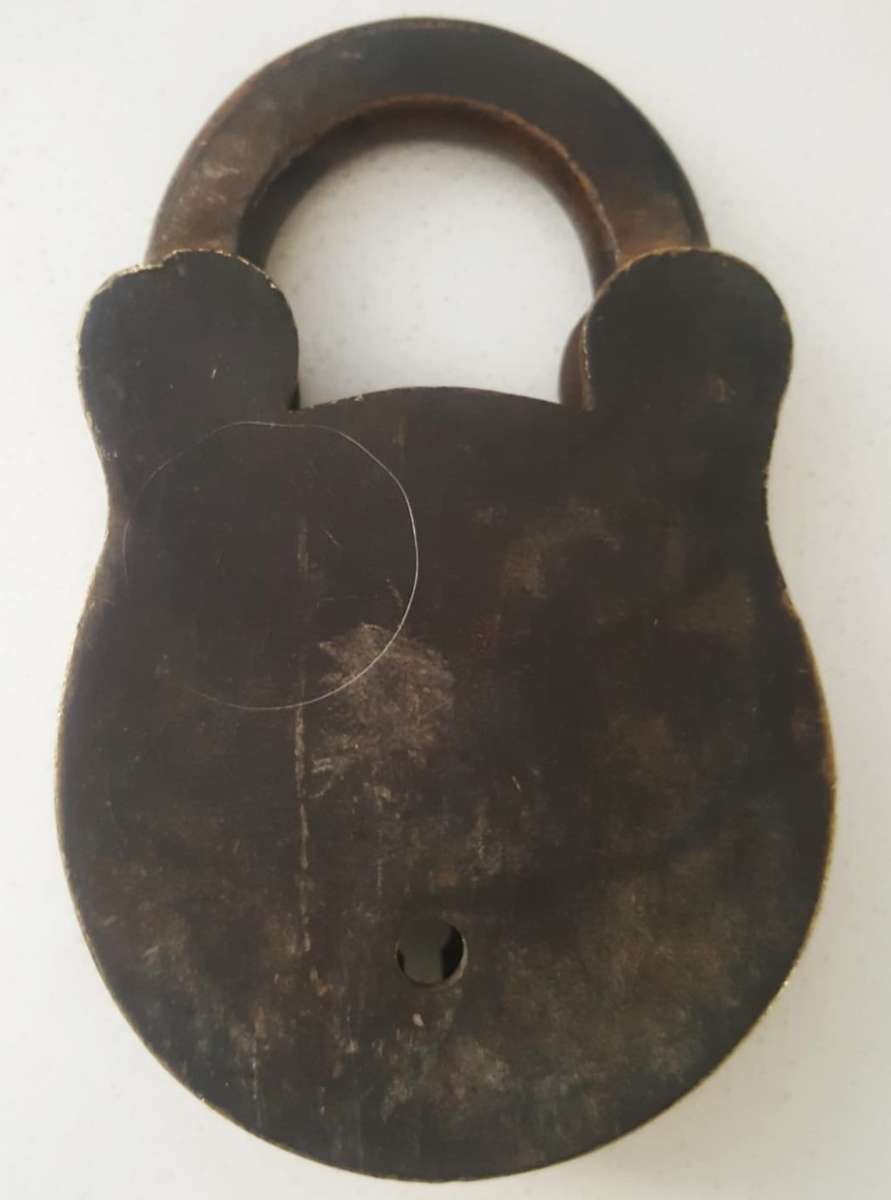 Vintage Large Heavy Brass Padlock