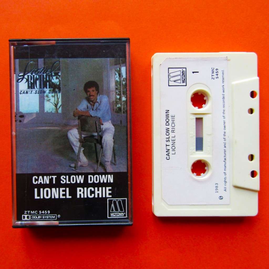 Lionel Richie - Can`t Slow Down - Cassette Tape (1983)