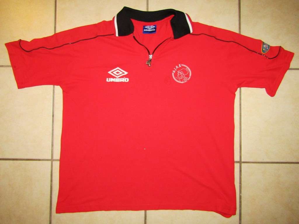 Old Umbro Ajax Cape Town Football Shirt - XL Size