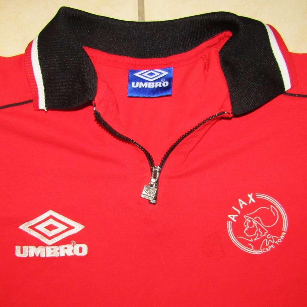 Old Umbro Ajax Cape Town Football Shirt - XL Size