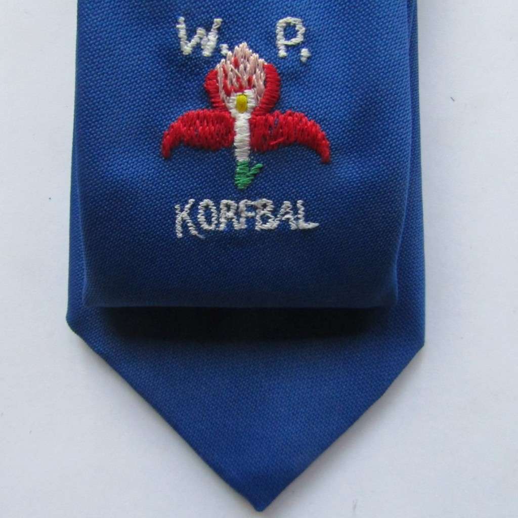 Old WP Korfbal Neck Tie