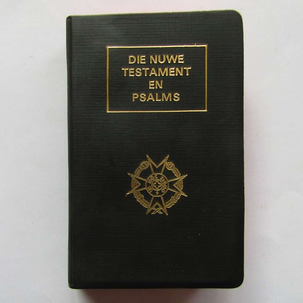 1982 SADF Afrikaans Pocket Bible