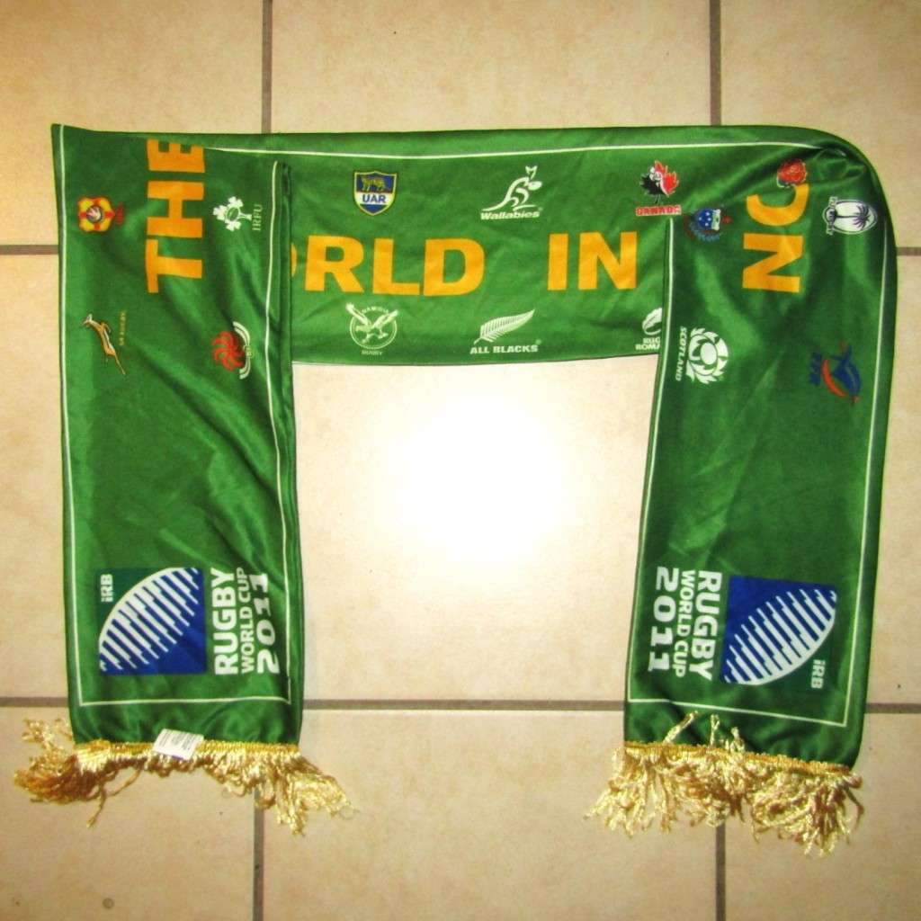2011 Rugby World Cup Banner Scarf