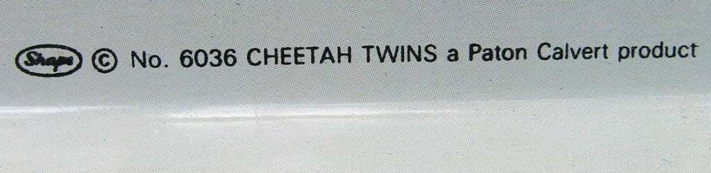 Old Cheetah Twins Metal Bar Tray
