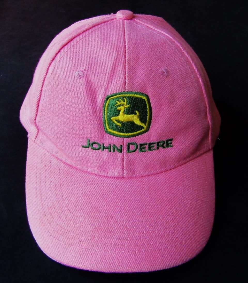 Pink John Deere Cap