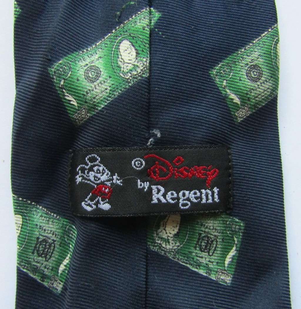 Old Disney Scrooge McDuck Neck Tie