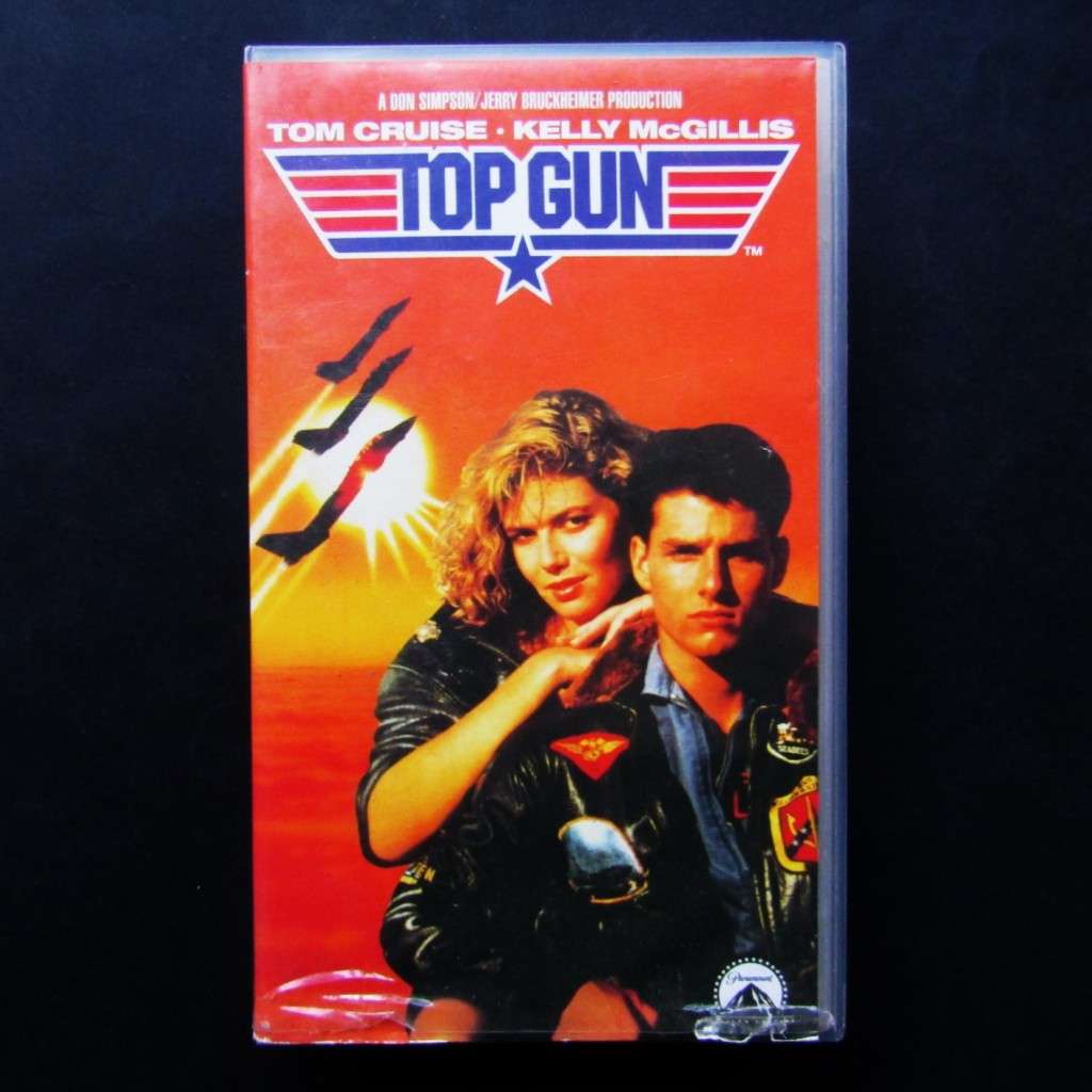 Top Gun - Tom Cruise - Movie VHS Tape