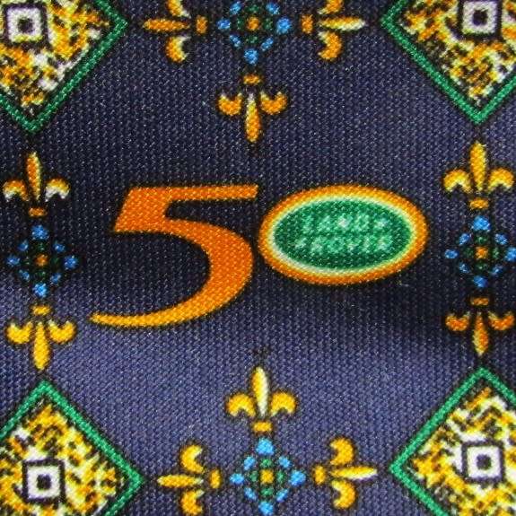 Land Rover 50 Year Neck Tie
