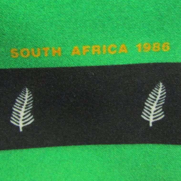 1986 South Africa vs New Zealand Rugby Neck Tie