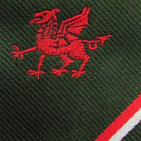Old Wales Rugby Neck Tie