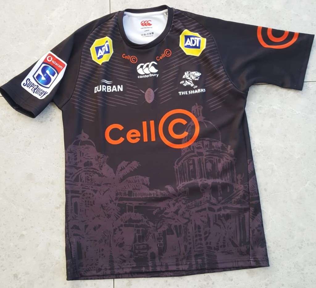 Old Sharks Super Rugby Jersey - Large Size
