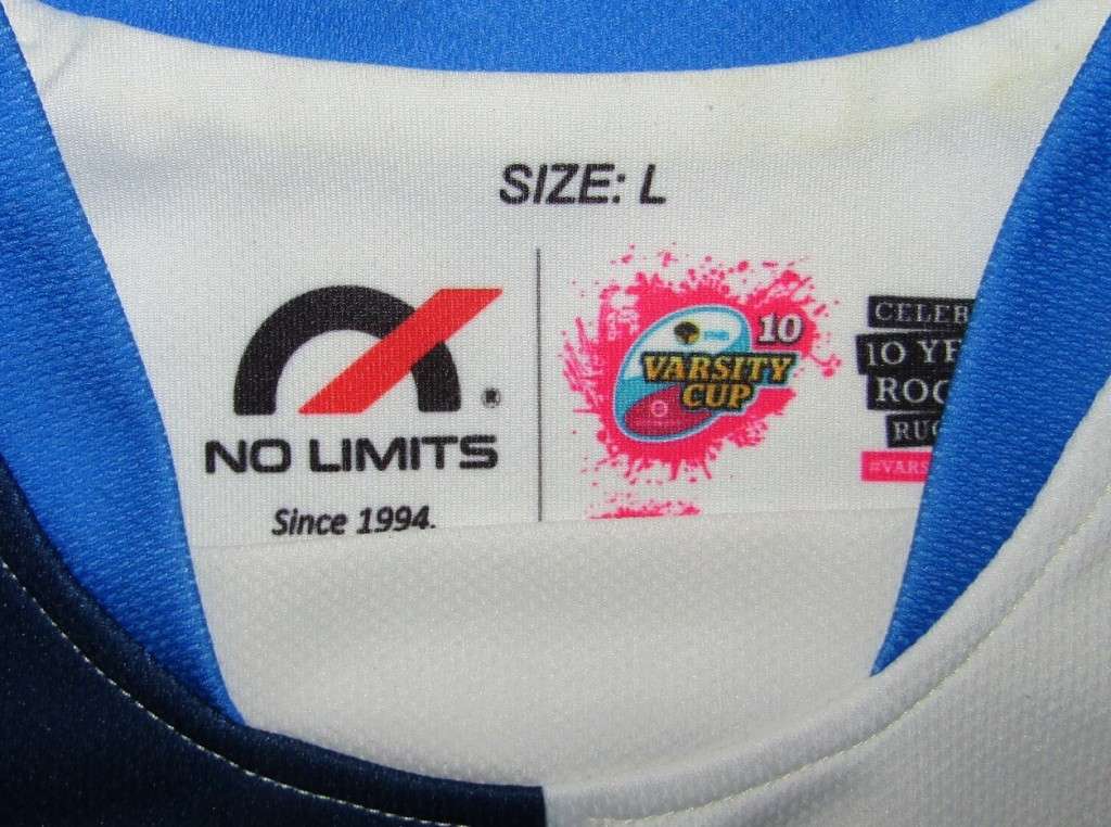 Sonop Koshuis Varsity Cup Number 15 Players Rugby Jersey