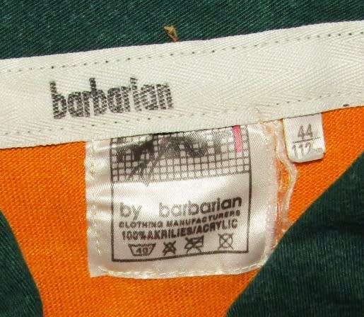 Old Naka Bulle Number 16 Players Rugby Jersey