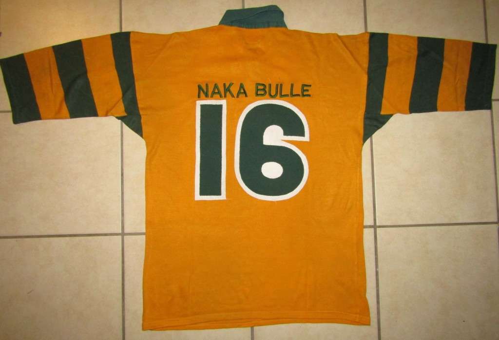 Old Naka Bulle Number 16 Players Rugby Jersey