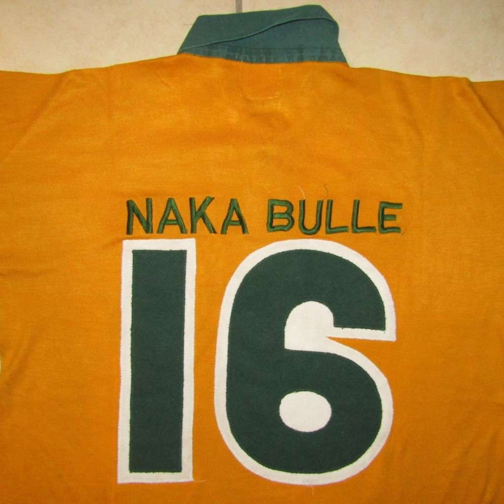 Old Naka Bulle Number 16 Players Rugby Jersey