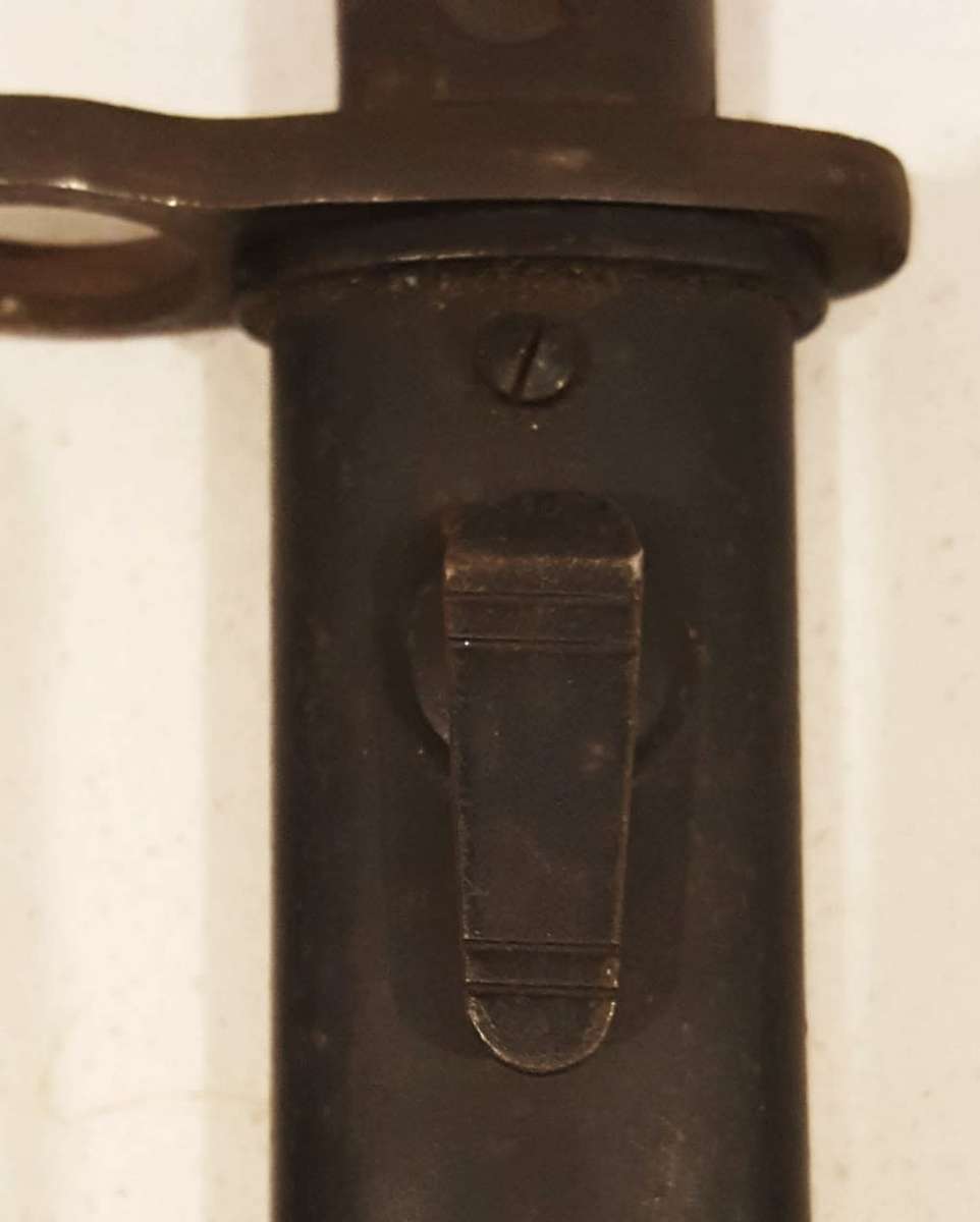 SADF S1 / Uzi Bayonet with Metal Scabbard