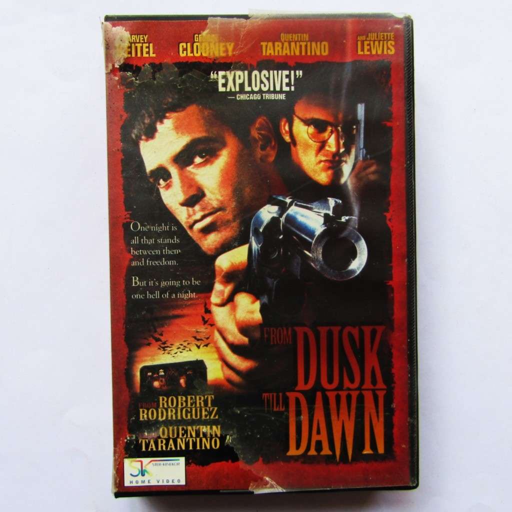 From Dusk Till Dawn - George Clooney - Movie VHS Tape (1996)
