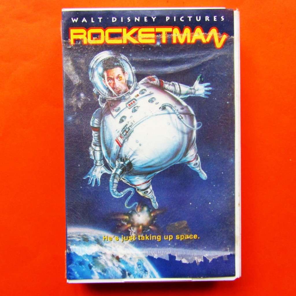 RocketMan - Walt Disney Movie VHS Tape (1997)