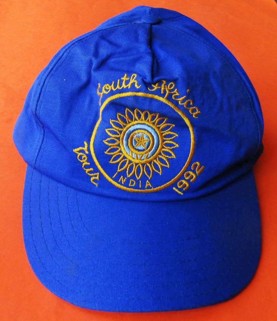 1992 India vs SA Cricket Cap