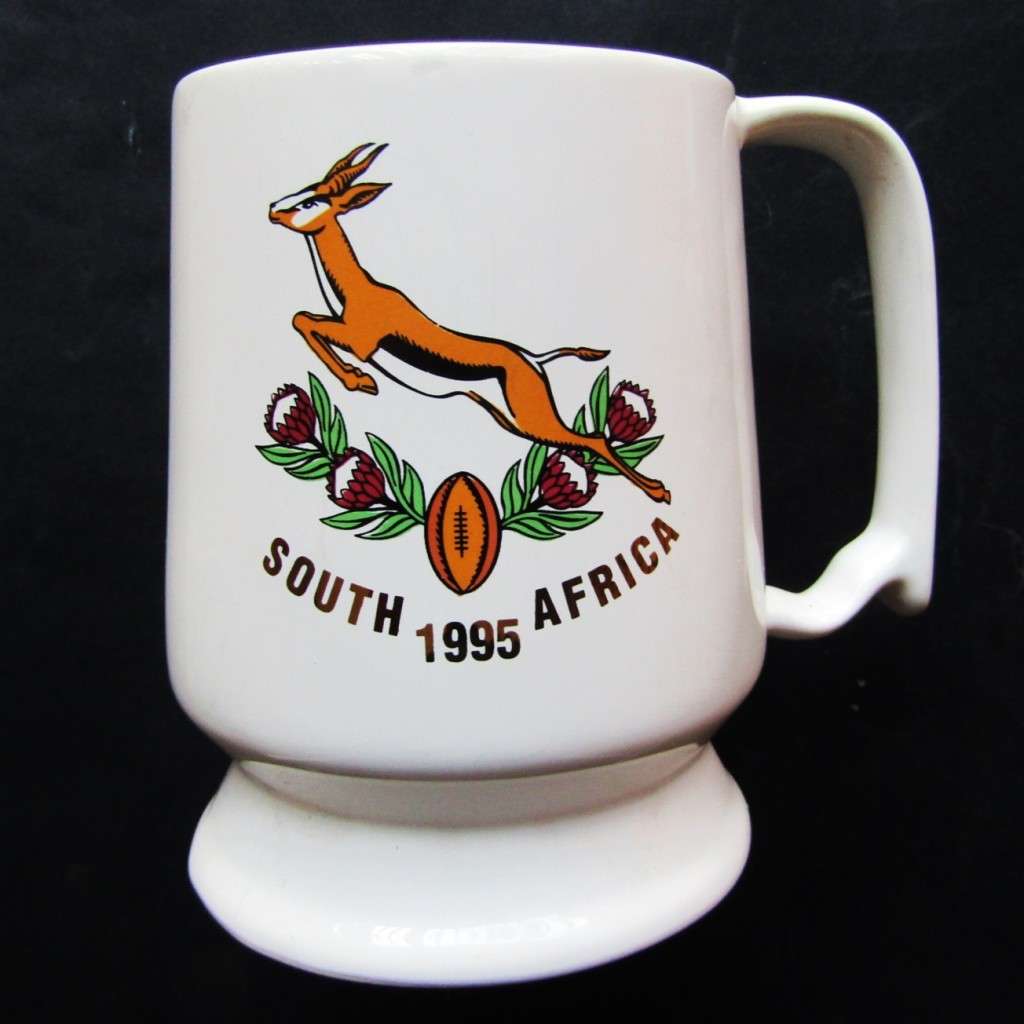 1995 Springbok Rugby Beer Mug
