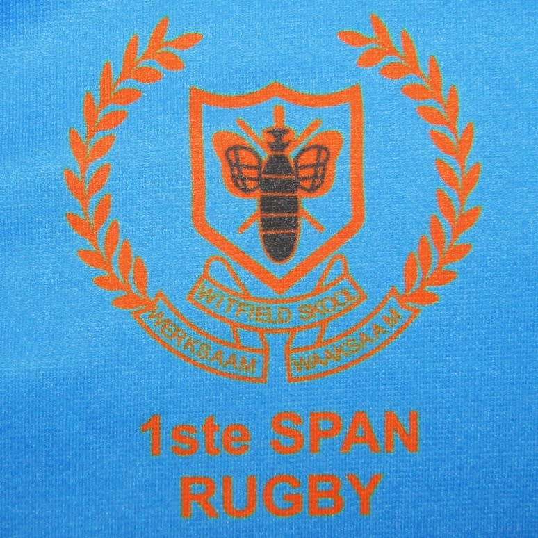 Witfield 1ste Span Number 14 Players Rugby Jersey