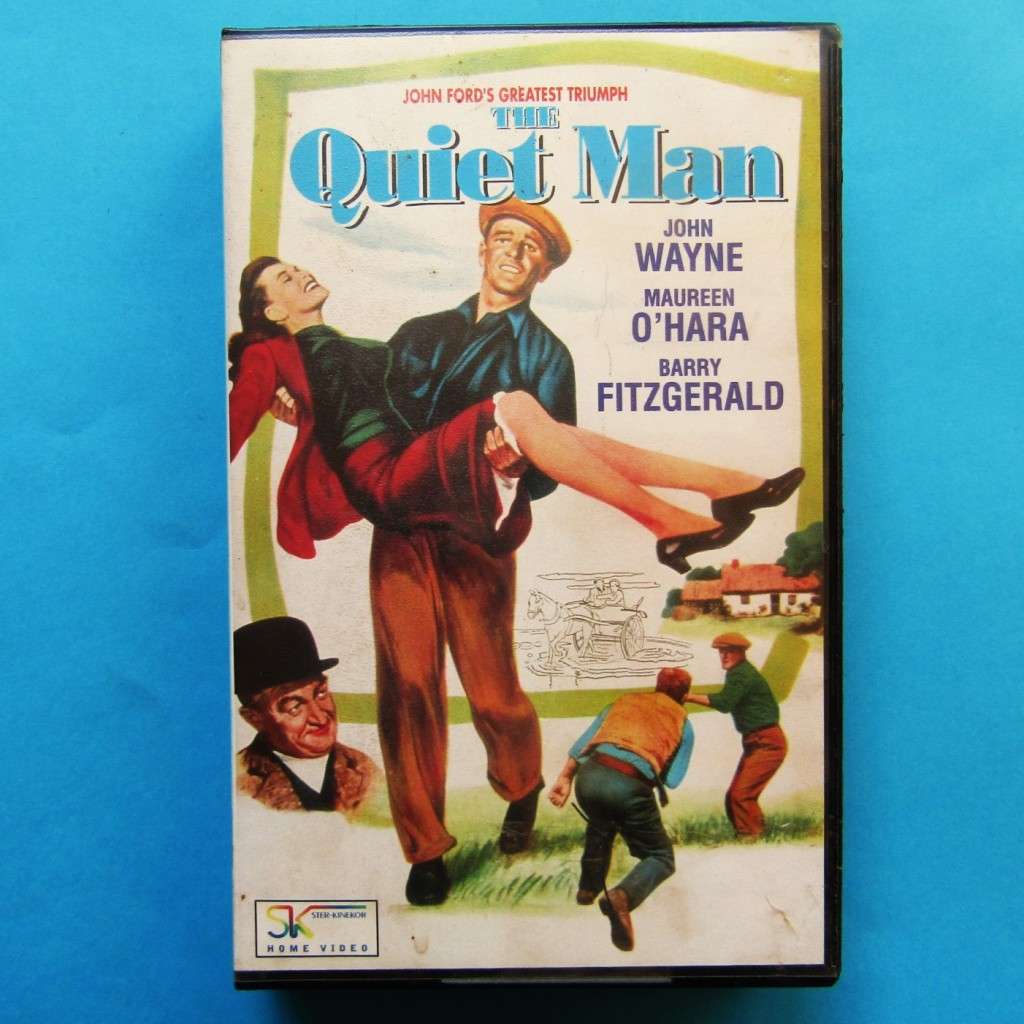 The Quiet Man - John Wayne - Movie VHS Tape (1990)
