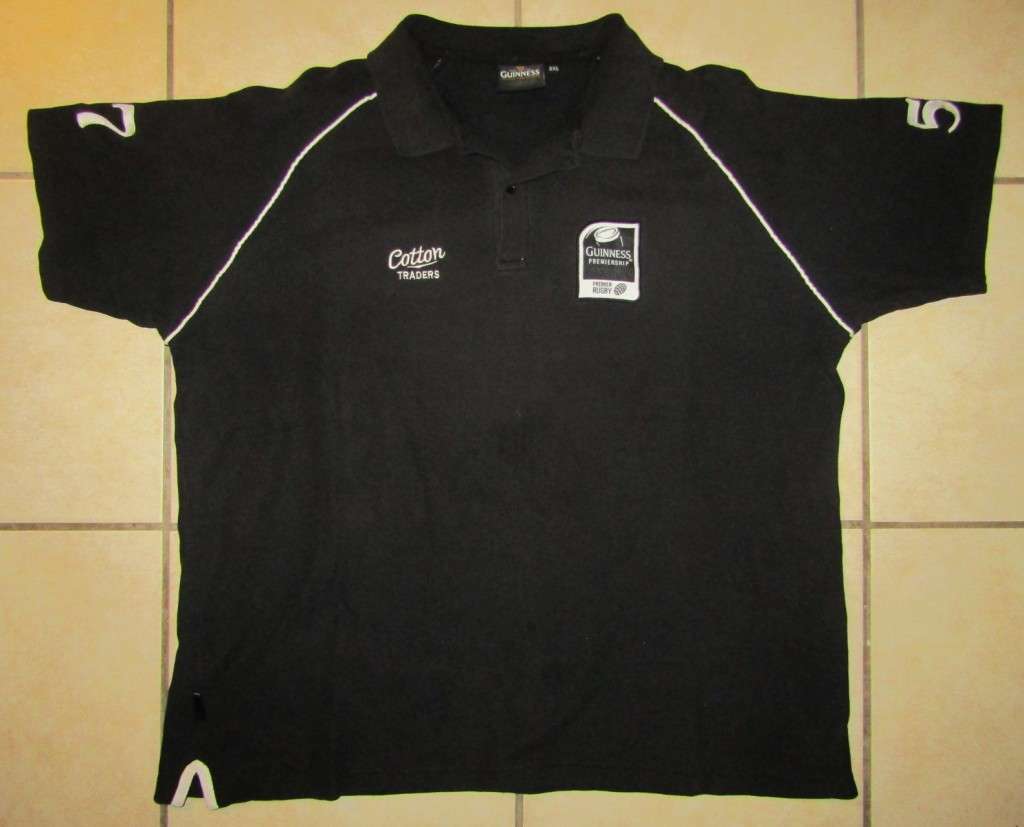 Old Guinness Premiership Rugby Shirt - Size 2XL