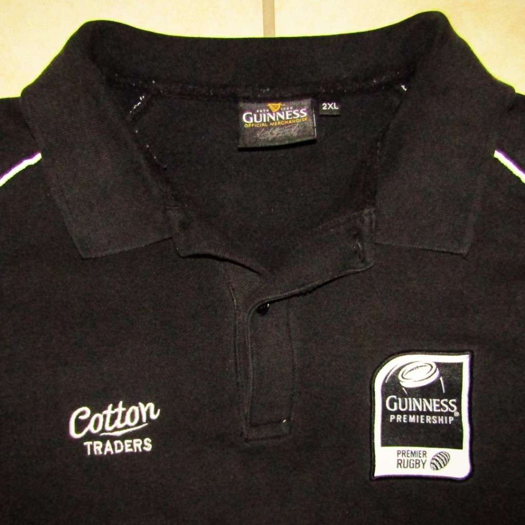 Old Guinness Premiership Rugby Shirt - Size 2XL