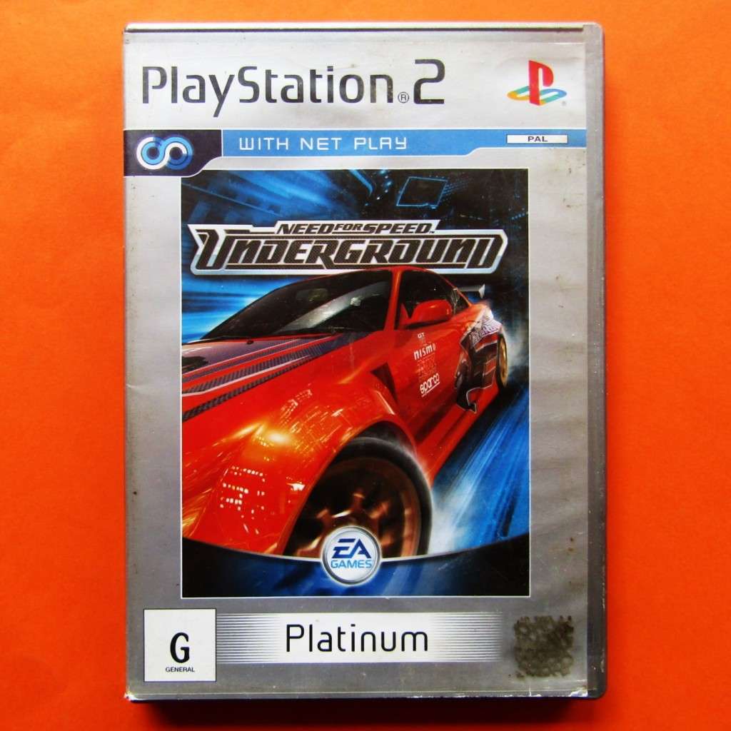 Need for Speed: Underground - PS2 Platinum Game