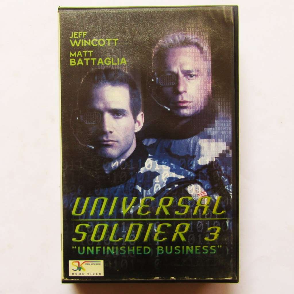 Universal Soldier 3 - Movie VHS Tape (1998)