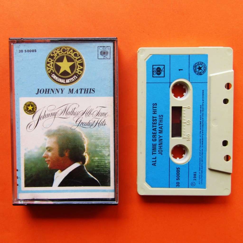 Johnny Mathis - All Time Greatest Hits - Cassette Tape (1981)