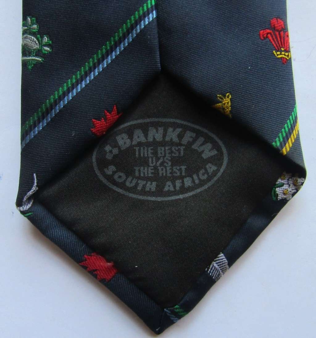 1995 Rugby World Cup Bankfin Neck Tie