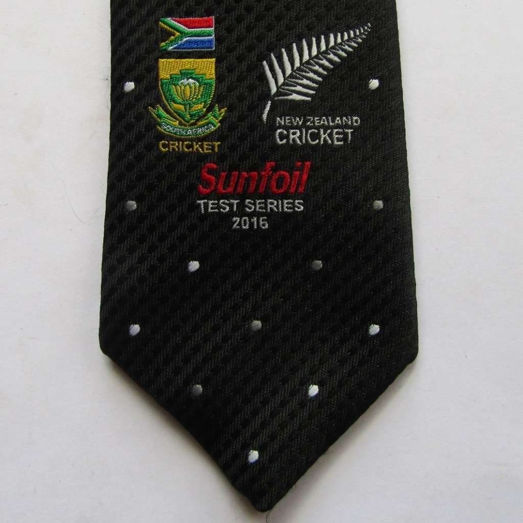2016 Test Series - SA vs New Zealand - Cricket Neck Tie