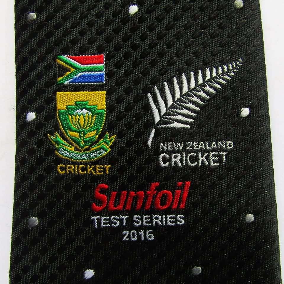2016 Test Series - SA vs New Zealand - Cricket Neck Tie