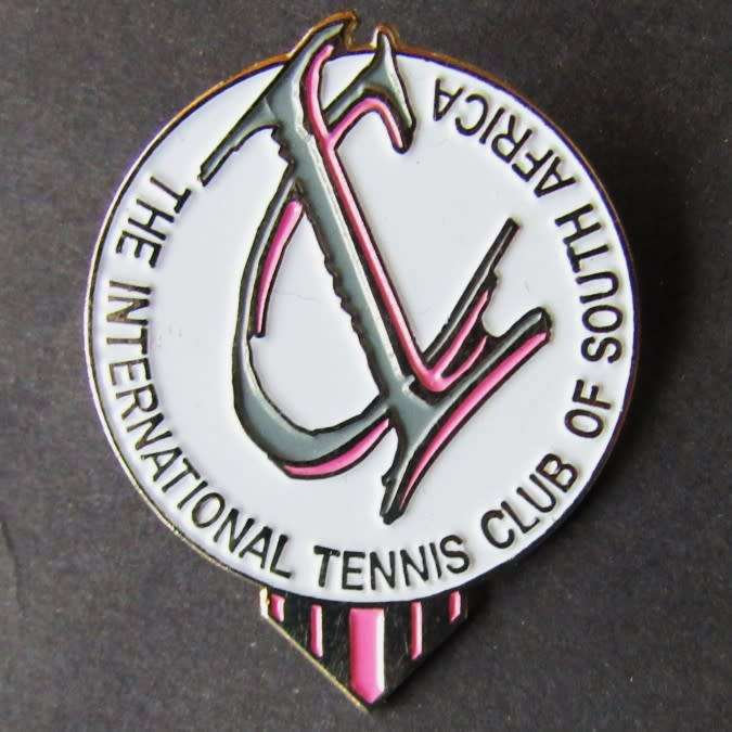 Old International Tennis Club of South Africa Lapel Pin Badge