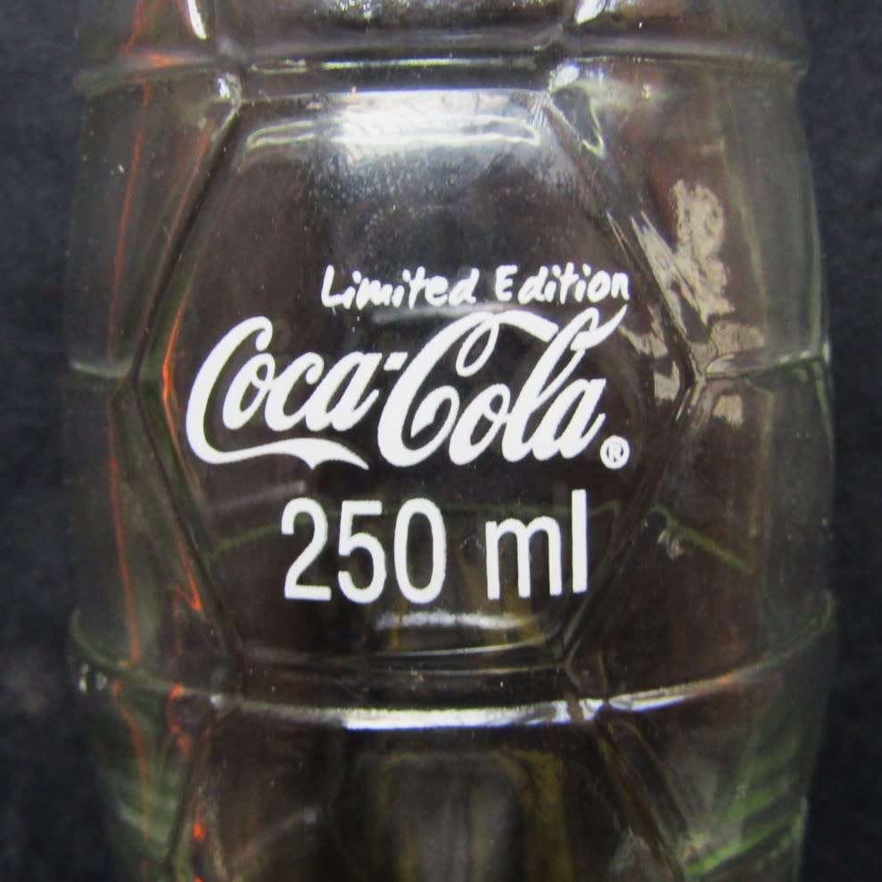 2010 FIFA World Cup Limited Edition Coca Cola 250ml Glass Bottle