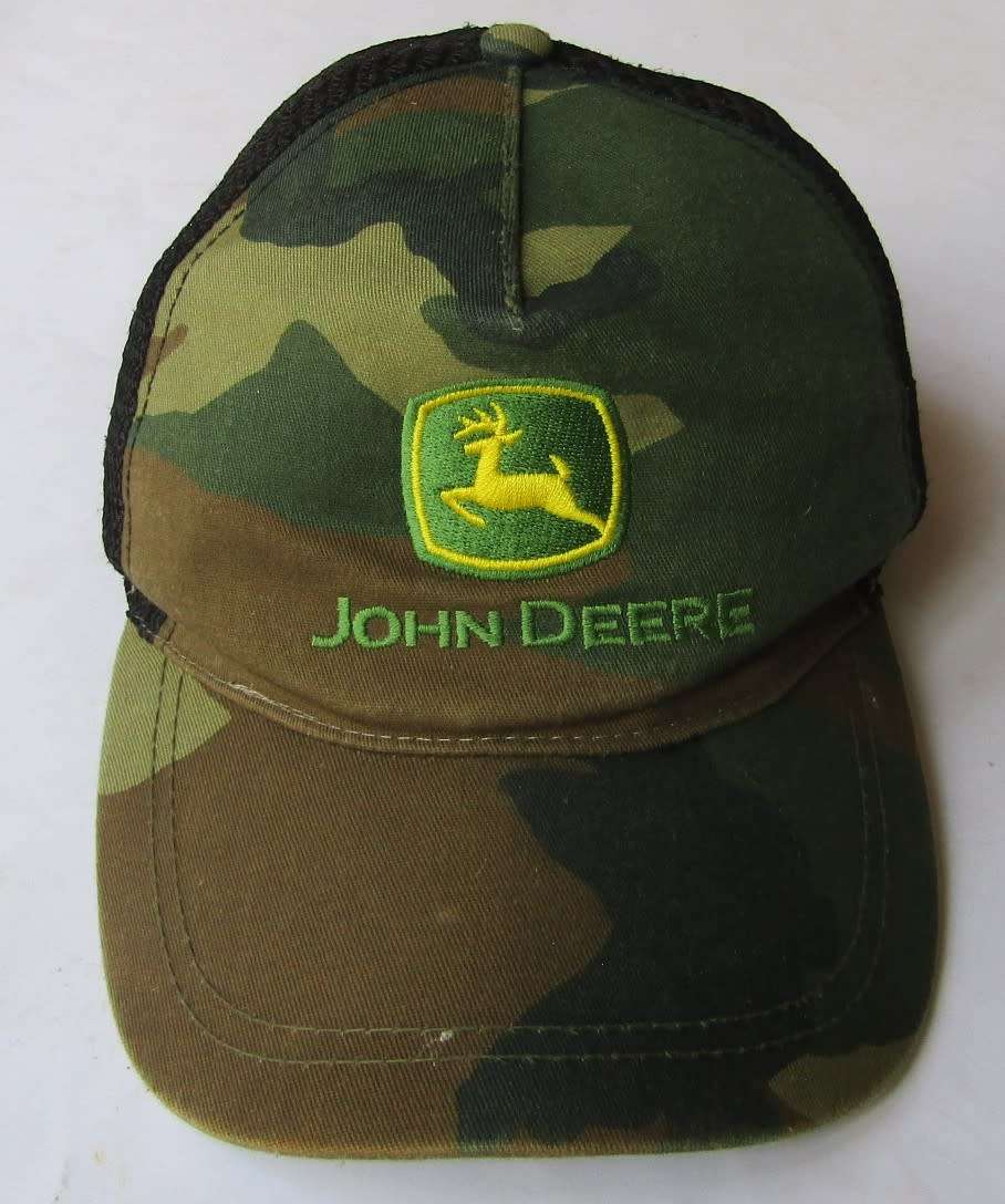 Old John Deere Camo Cap