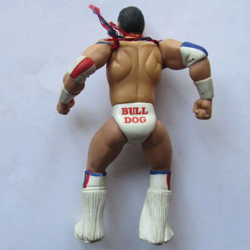 1996 British Bulldog WWF Wrestling Figure