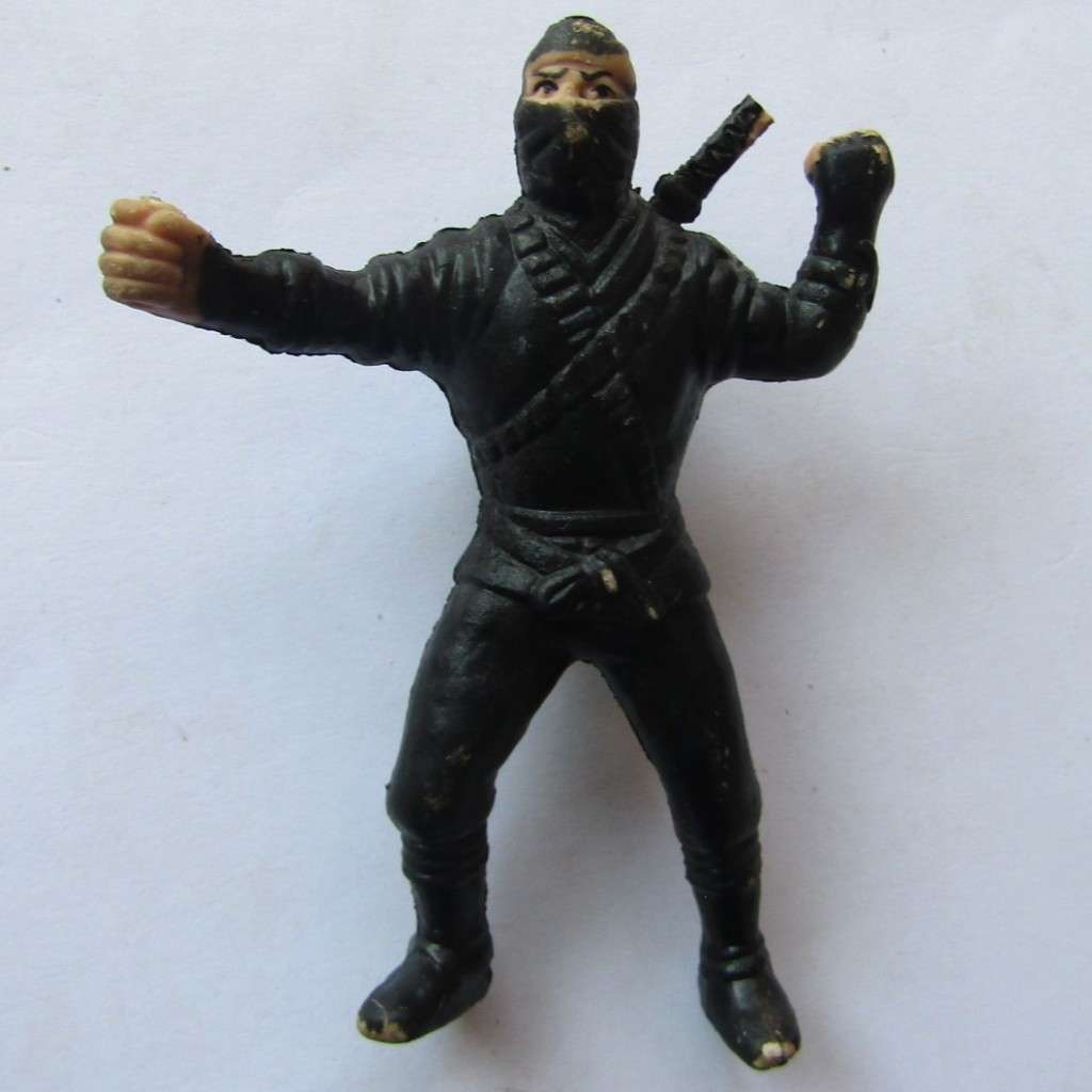 TV, Movies & Video Games Old Black Ninja Action Figure for sale in